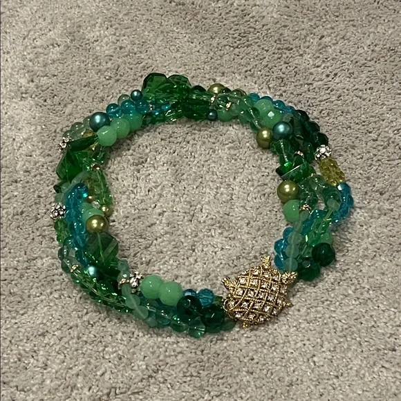 Stunning Rare Kate Spade Sea-glass Turtle Necklace! - Picture 2 of 7